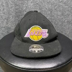 Mitchell & Ness Los Angeles Lakers 35th Anniversary Fitted Hat Black 7 3/8 NBA